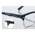 Очила за компютър Techsuit Anti-Blue Light Glasses Reflex PC (2205) - дамски, квадратни - Черен / Златист
