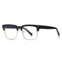 Очила за компютър Techsuit Anti-Blue Light Glasses Reflex PC (2205) - дамски, квадратни - Черен / Златист