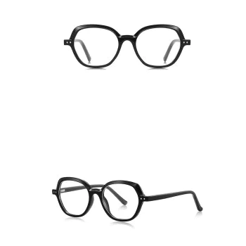 Очила за компютър Techsuit Anti-Blue Light Glasses Reflex PC (LS051) - дамски, голяма рамка - Черни