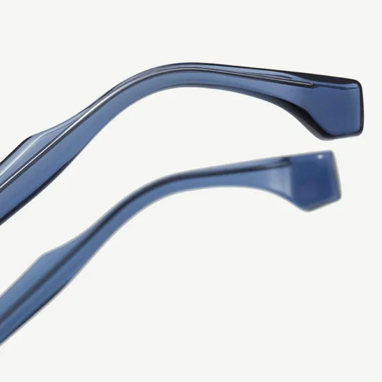 Очила за компютър Techsuit Anti-Blue Light Glasses Reflex PC (LS084) - мъжки, правоъгълни - Черен / Прозрачен