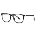 Очила за компютър Techsuit Anti-Blue Light Glasses Reflex PC (LS202) - дамски, плосък връх - Черни