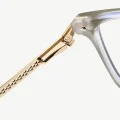 Очила за компютър Techsuit Anti-Blue Light Glasses Reflex PC (LS202) - дамски, плосък връх - Черни