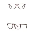 Очила за компютър Techsuit Anti-Blue Light Glasses Reflex PC (LS202) - дамски, плосък връх - Червено дърво