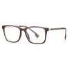 Очила за компютър Techsuit Anti-Blue Light Glasses Reflex PC (LS202) - дамски, плосък връх - Червено дърво
