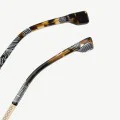Очила за компютър Techsuit Anti-Blue Light Glasses Reflex PC (LS202) - дамски, плосък връх - Червено дърво