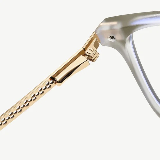 Очила за компютър Techsuit Anti-Blue Light Glasses Reflex PC (LS202) - дамски, плосък връх - Червено дърво