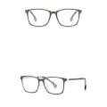 Очила за компютър Techsuit Anti-Blue Light Glasses Reflex PC (LS202) - дамски, плосък връх - Маслина