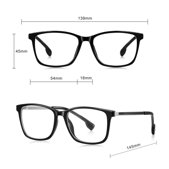 Очила за компютър Techsuit Anti-Blue Light Glasses Reflex PC (LS202) - дамски, плосък връх - Маслина
