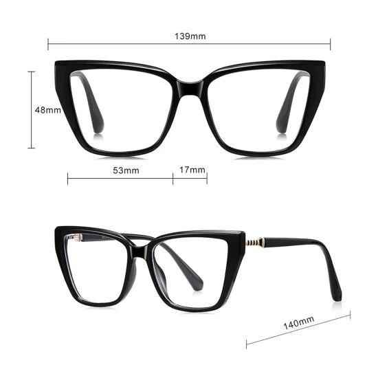Очила за компютър Techsuit Anti-Blue Light Glasses Reflex PC (LS250) - дамски, голяма рамка - Розов градиент