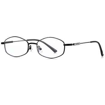 Очила за компютър Techsuit Anti-Blue Light Glasses Reflex PC (LS501) - дамски, микро рамка - Черни