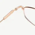 Очила за компютър Techsuit Anti-Blue Light Glasses Reflex PC (LS501) - дамски, микро рамка - Розово злато