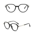 Очила за компютър Techsuit Premium Anti-Blue Light Glasses Reflex PC (TM1062) - унисекс, Browline - Черни