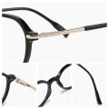 Очила за компютър Techsuit Premium Anti-Blue Light Glasses Reflex PC (TM1062) - унисекс, Browline - Прозрачен кафяв