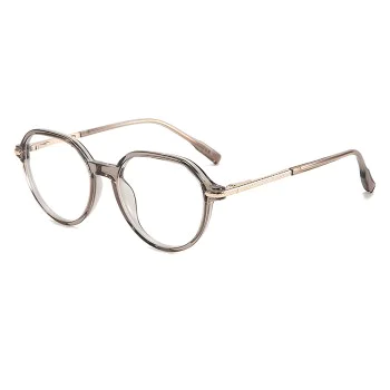 Очила за компютър Techsuit Premium Anti-Blue Light Glasses Reflex PC (TM1062) - унисекс, Browline - Прозрачен кафяв