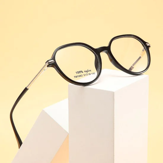 Очила за компютър Techsuit Premium Anti-Blue Light Glasses Reflex PC (TM1062) - унисекс, Browline - Прозрачен кафяв