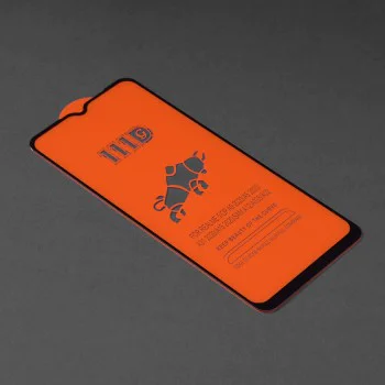 Oppo A15 / A15s / A16 / A16s / A54s - 111D пълно покритие / пълно залепено стъкло - черно