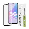 Oppo A58 5G / A78 5G - 111D пълно покритие / пълно залепено стъкло - черен