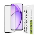 Oppo A80 5G - 111D пълно покритие / пълно залепено стъкло - черно