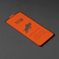 Oppo Reno4 Lite - 111D пълно покритие / пълно залепено стъкло - черно