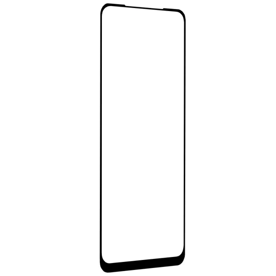 Oppo Reno4 Lite - 111D пълно покритие / пълно залепено стъкло - черно