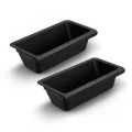 Органайзер за кола Spigen (2 бр.) Car Organizer (TO222J) - за под седалката, за Tesla Model Y Juniper, Slide Tech, водоустойчив - Черен