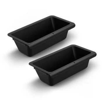 Органайзер за кола Spigen (2 бр.) Car Organizer (TO222J) - за под седалката, за Tesla Model Y Juniper, Slide Tech, водоустойчив - Черен