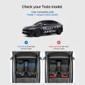 Органайзер за кола Spigen (2 бр.) Car Organizer (TO222J) - за под седалката, за Tesla Model Y Juniper, Slide Tech, водоустойчив - Черен