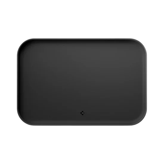 Органайзер Spigen Sectional Catchall Tray LD402 (AHP10135) - универсален, стабилен противоплъзгащ дизайн, силиконова основа - Черен