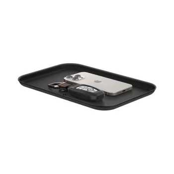 Органайзер Spigen Sectional Catchall Tray LD402 (AHP10135) - универсален, стабилен противоплъзгащ дизайн, силиконова основа - Черен