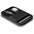 Органайзер Spigen Sectional Catchall Tray LD403 (AHP10136) - четири отделения, място за стойка за телефон, противоплъзгаща основа, полиуретан - Черен