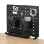 Органайзер за бюро Spigen Clamp-on Rail Desk Pegboard LD405 (AHP11400) - със сменяеми държачи / аксесоари, метален панел - Черен