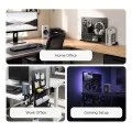 Органайзер за бюро с монтаж чрез скоба Clamp-on Rail Desk Pegboard LD406 (AHP11401) - Spigen - Черен