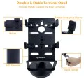 POS стойка PayNest (POS1) - Techsuit - 270° хоризонтална ротация, 30° наклон, 3M лепенка - Черно