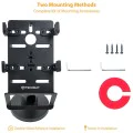 POS стойка PayNest (POS1) - Techsuit - 270° хоризонтална ротация, 30° наклон, 3M лепенка - Черно