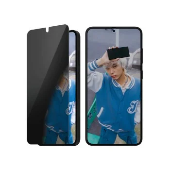 PanzerGlass® - Ултраширок протектор за екран за поверителност - Samsung Galaxy S25 Plus / S24 Plus - Прозрачен