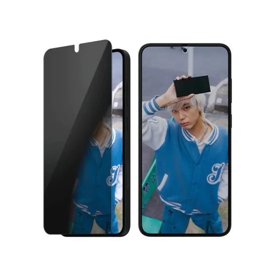 PanzerGlass® - Ултраширок протектор за екран за поверителност - Samsung Galaxy S25 Plus / S24 Plus - Прозрачен