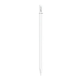 Писалка Acefast Stylus Pen (V3) - за iPad, Active, Capacitive, с безжично зареждане, Minimal Lag, 90mAh, Type-C - Бяла