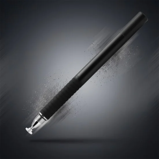 Писалка / Стилус Techsuit Stylus Pen (JC02-2) - алуминиева сплав, Android, iOS, Microsoft - Черен