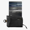 Портфейл за карти Spigen Soft Card Holder LF300 (AFA11229) - побира до 10 карти и банкноти, найлон, RFID защита - Черен