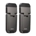 Поставка за лаптоп (2 броя) Laptop Holder (LUZC000013) - Сгъваем дизайн, Самозалепваща, Цинкова сплав - Baseus - Сив