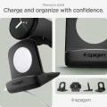 Поставка за зарядно Spigen Google Pixel Watch Charger Stand S354 (AMP05796) - за Google Pixel Watch 1 - Черен