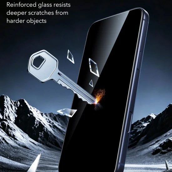 Поверителен стъклен протектор ESR Privacy Armorite Screen Protector UltraFit (2 броя в комплект) - iPhone 18 Pro Max - Черен
