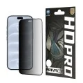 Поверителен стъклен протектор Lito HD Pro Privacy - iPhone 18 Pro - Черен