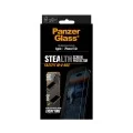 Поверителен стъклен протектор PanzerGlass® Ultra-Wide Fit Stealth Screen Protector w. FASTFIT IN-A-BOX - iPhone 17 Air - Черен