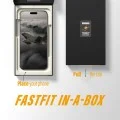 Поверителен стъклен протектор PanzerGlass® Ultra-Wide Fit Stealth Screen Protector w. FASTFIT IN-A-BOX - iPhone 17 Pro Max - Черен