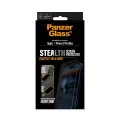 Поверителен стъклен протектор PanzerGlass® Ultra-Wide Fit Stealth Screen Protector w. FASTFIT IN-A-BOX - iPhone 17 Pro Max - Черен