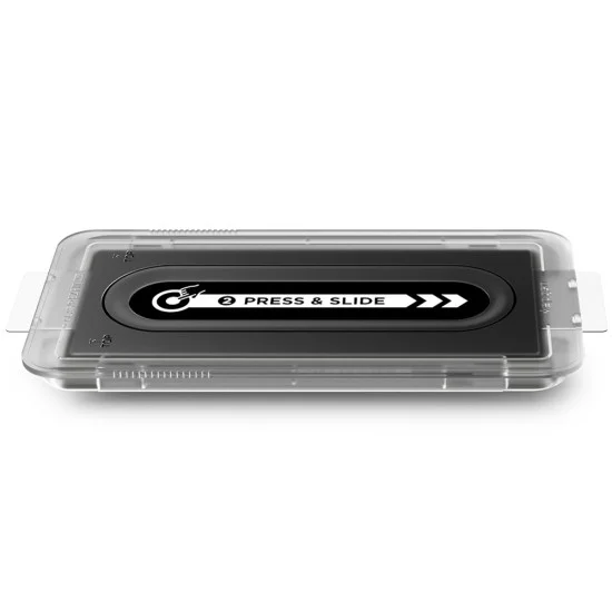 Поверителен стъклен протектор Spigen Glas.tR EZ-FIT Pro (2 броя в комплект) (AGL12075) - Samsung Galaxy Z Fold7 / Z Fold8 Ultra - Черен