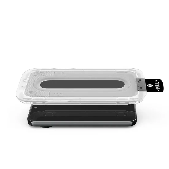 Поверителен стъклен протектор Spigen Glas.tR EZ-FIT Pro (AGL11481) (2 броя в комплект) - Google Pixel 11 Pro / 10 Pro / 9 Pro / 9 - Черен