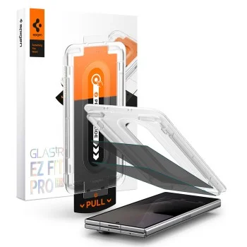 Поверителен стъклен протектор Spigen Glas.tR EZ-FIT Pro HD (2 броя в комплект) (AGL12250) - Samsung Galaxy Z Fold7 / Z Fold8 Ultra - Черен