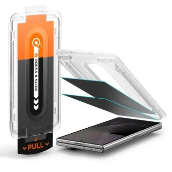 Поверителен стъклен протектор Spigen Glas.tR EZ-FIT Pro HD (2 броя в комплект) (AGL12250) - Samsung Galaxy Z Fold7 / Z Fold8 Ultra - Черен